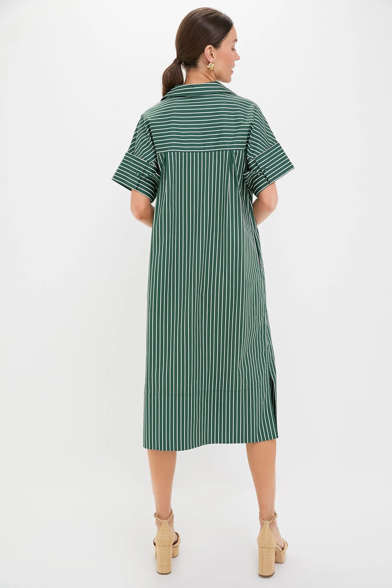 Green Stripe Reina Dress sold by Tuckernuck product image thumbnail 4