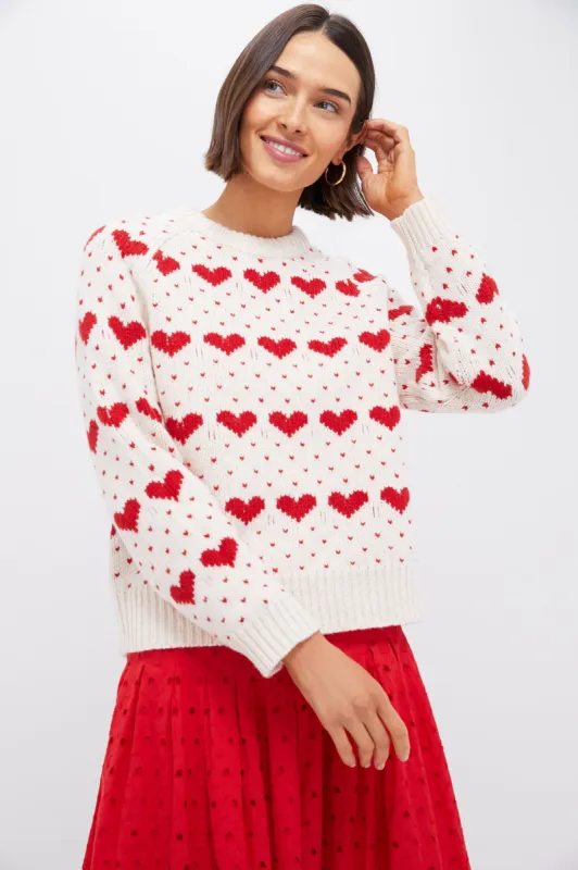Pearl with Red The Heart Crew sold by Tuckernuck