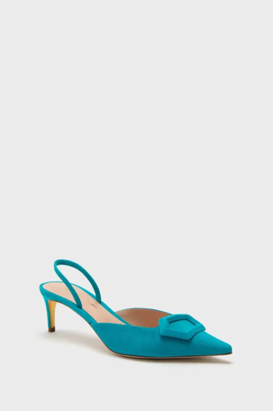 Scuba Suede Amnita Heels sold by Tuckernuck