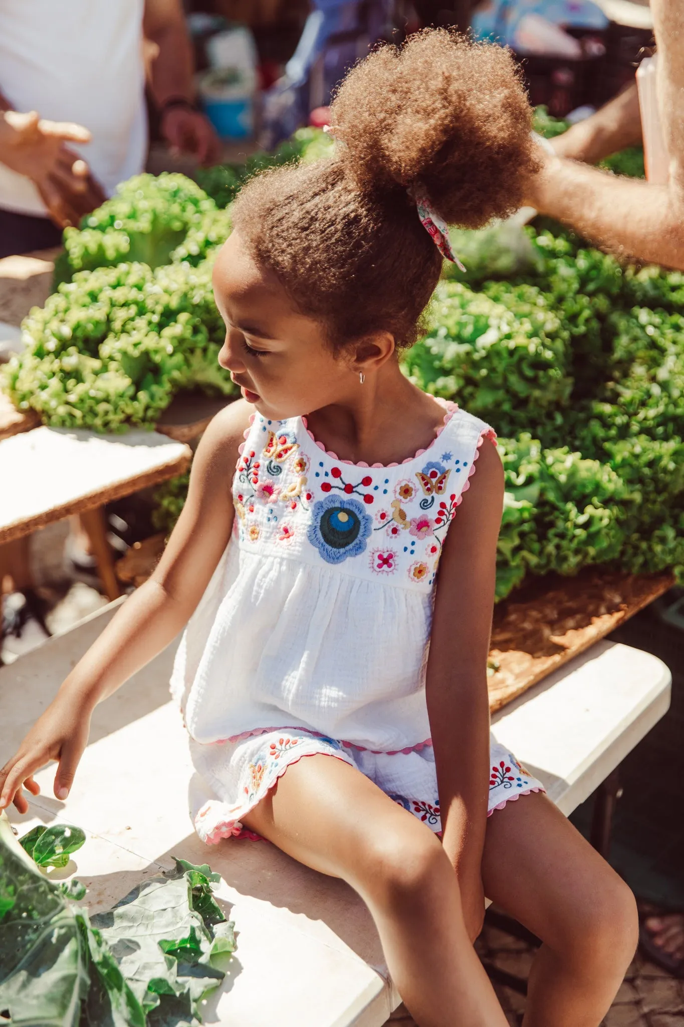 White Solenia Blouse sold by Tuckernuck product image thumbnail 3