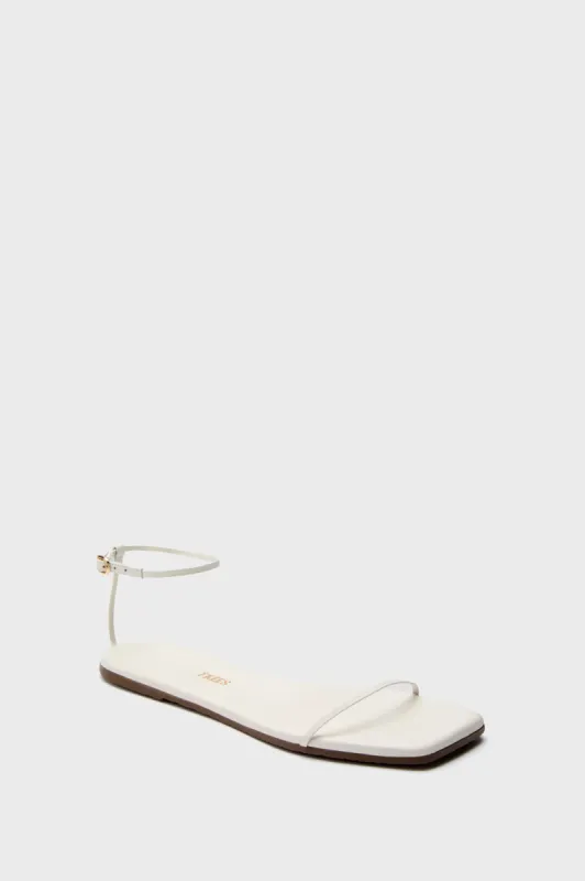 Cream Square Toe Twiggy Sandals sold by Tuckernuck