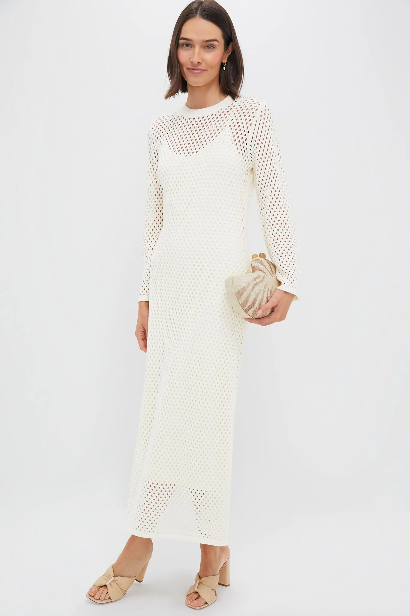 Cream Knit Amanyara Maxi Dress sold by Tuckernuck product image thumbnail 2