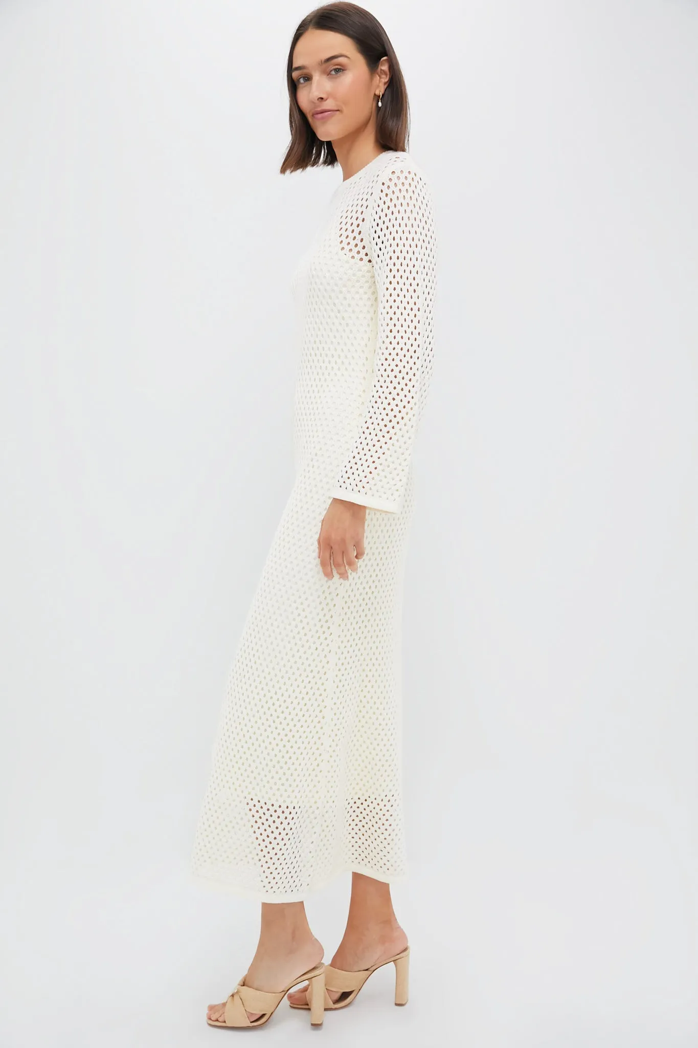 Cream Knit Amanyara Maxi Dress sold by Tuckernuck product image thumbnail 3
