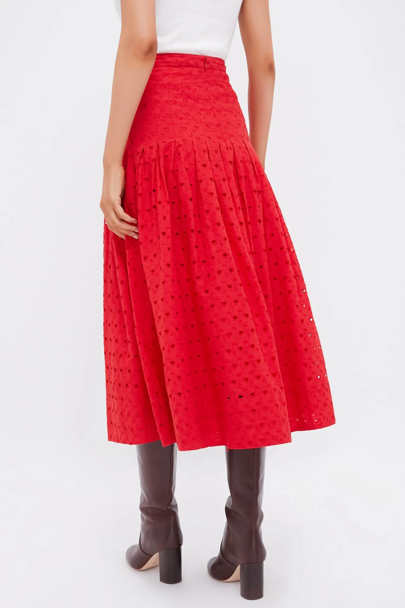 Red Rose The Rhythm Skirt sold by Tuckernuck product image thumbnail 4