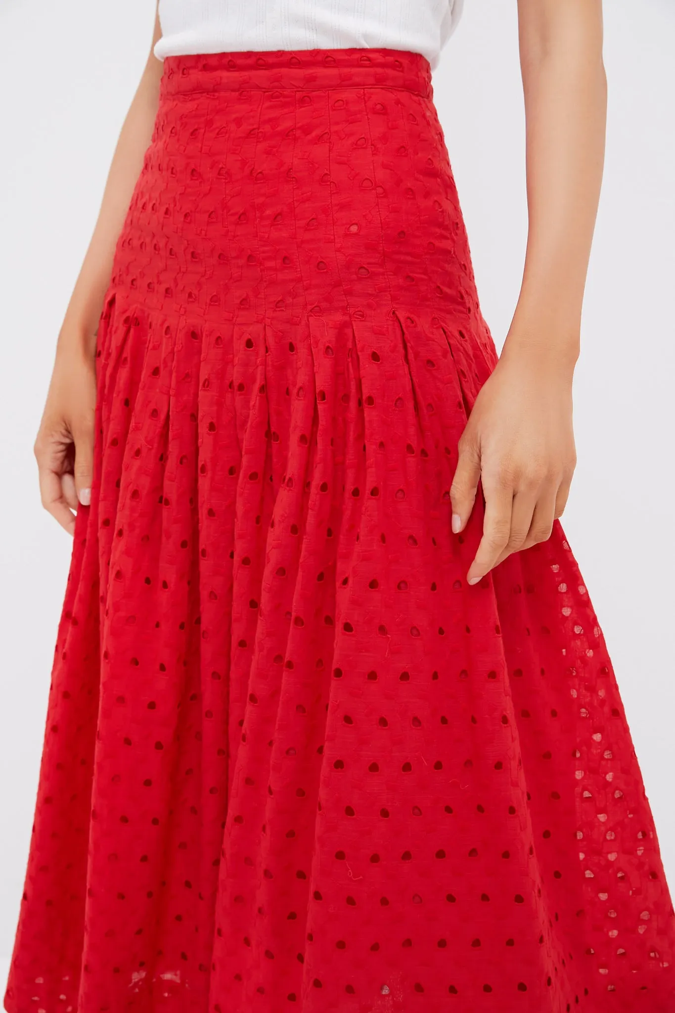 Red Rose The Rhythm Skirt sold by Tuckernuck product image thumbnail 5