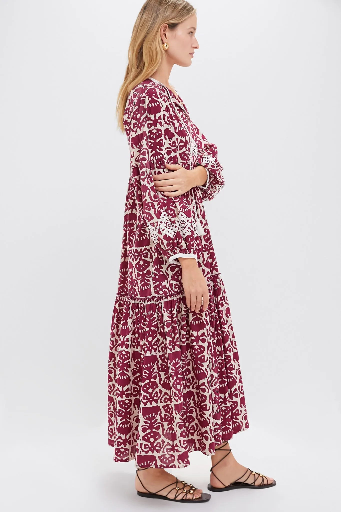 Aubergine Sannar Dress sold by Tuckernuck product image thumbnail 3