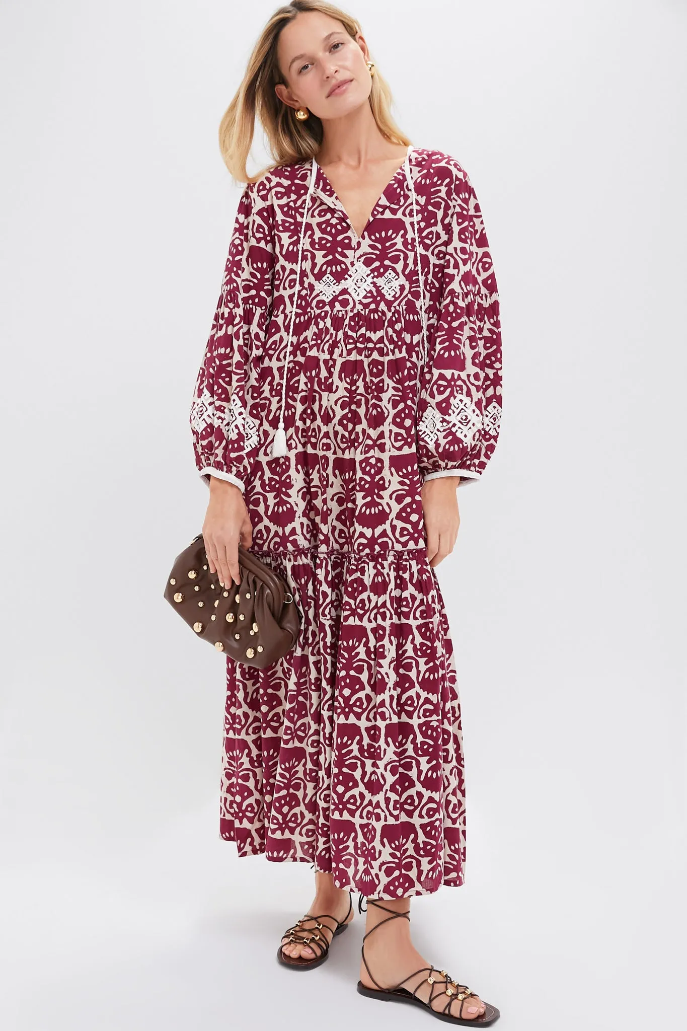 Aubergine Sannar Dress sold by Tuckernuck product image thumbnail 2