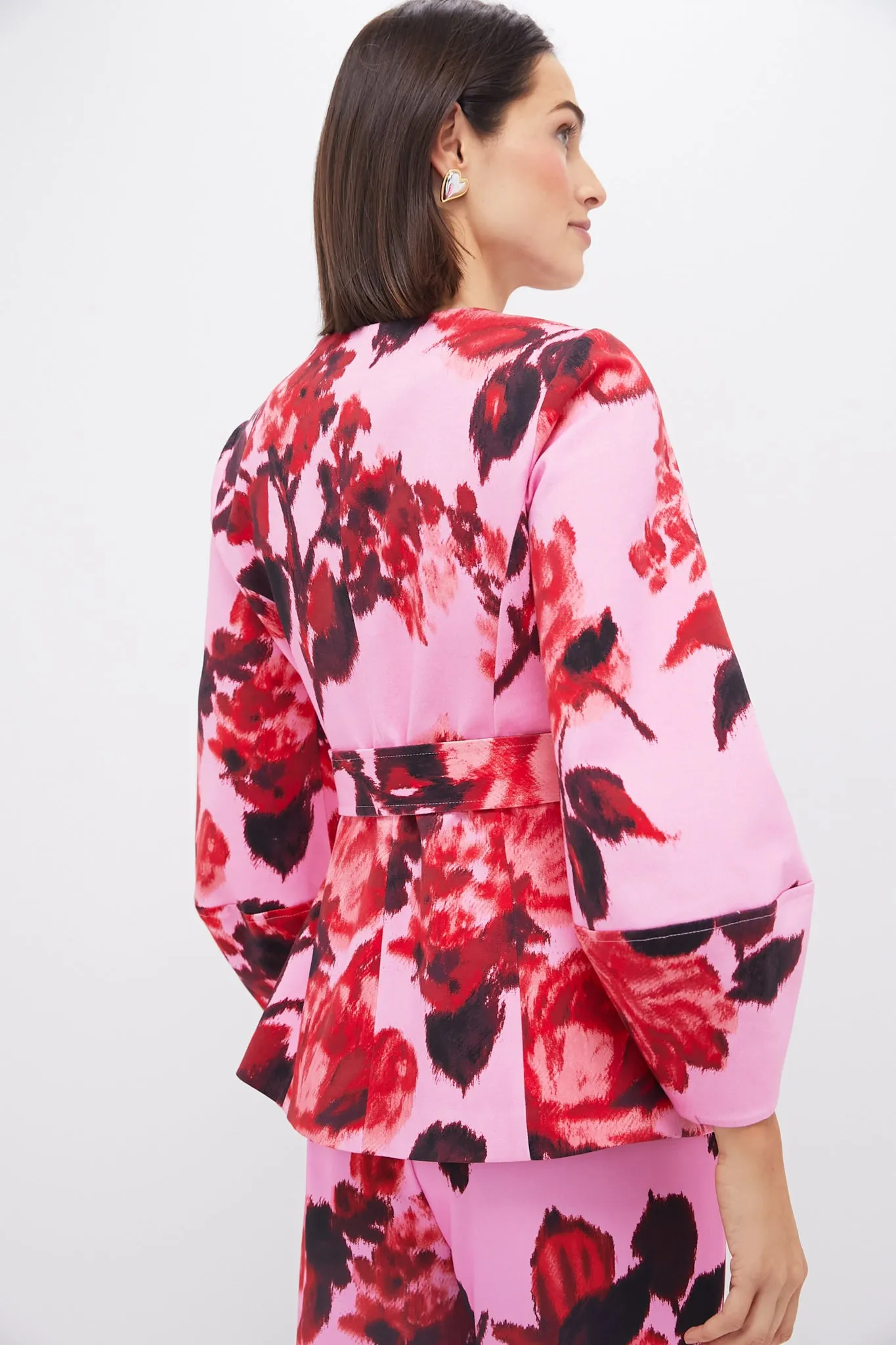 Cerise Blossom Long Sleeve Rhoda Tunic Top sold by Tuckernuck product image thumbnail 5