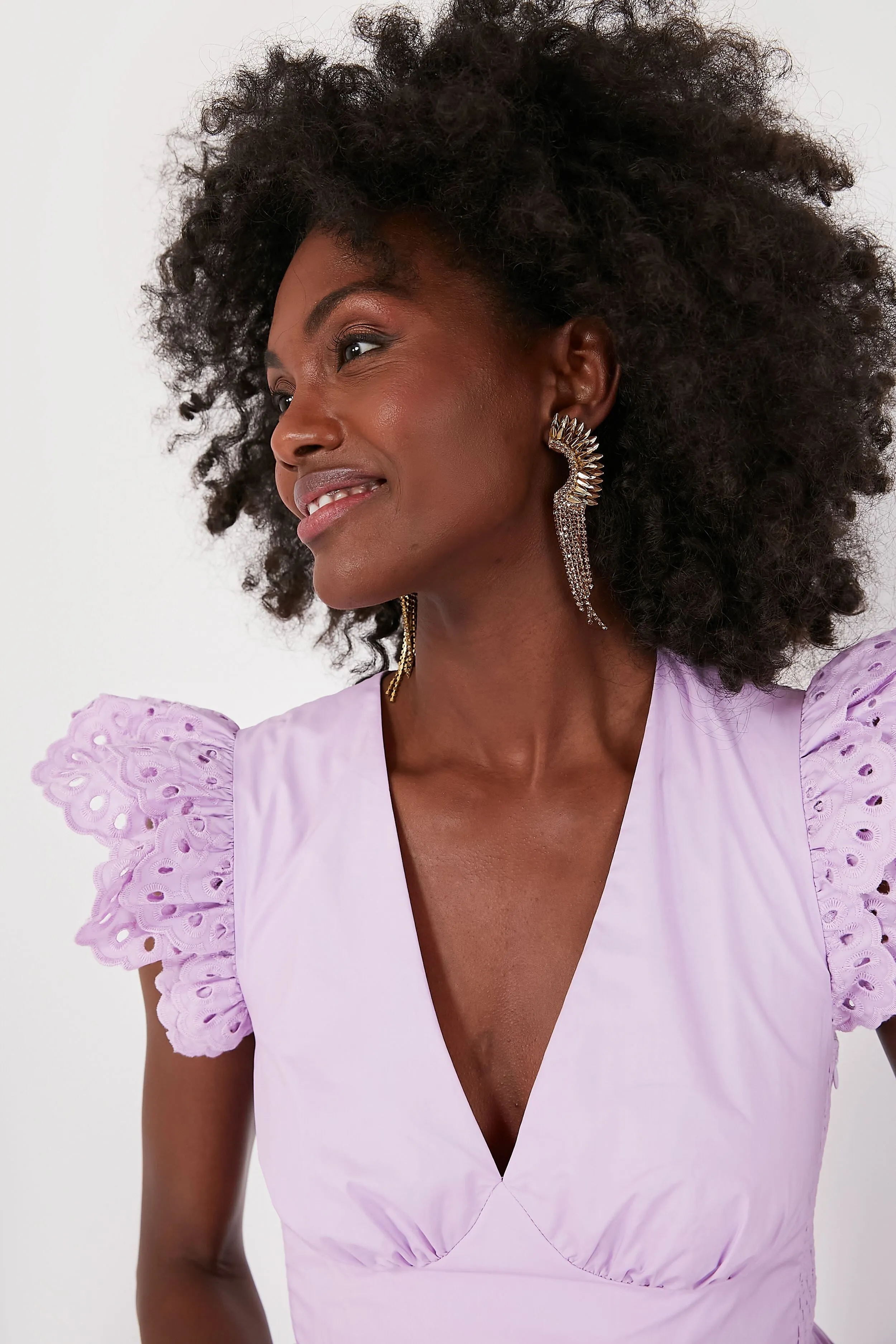 Gold Estella Earrings sold by Tuckernuck product image thumbnail 2