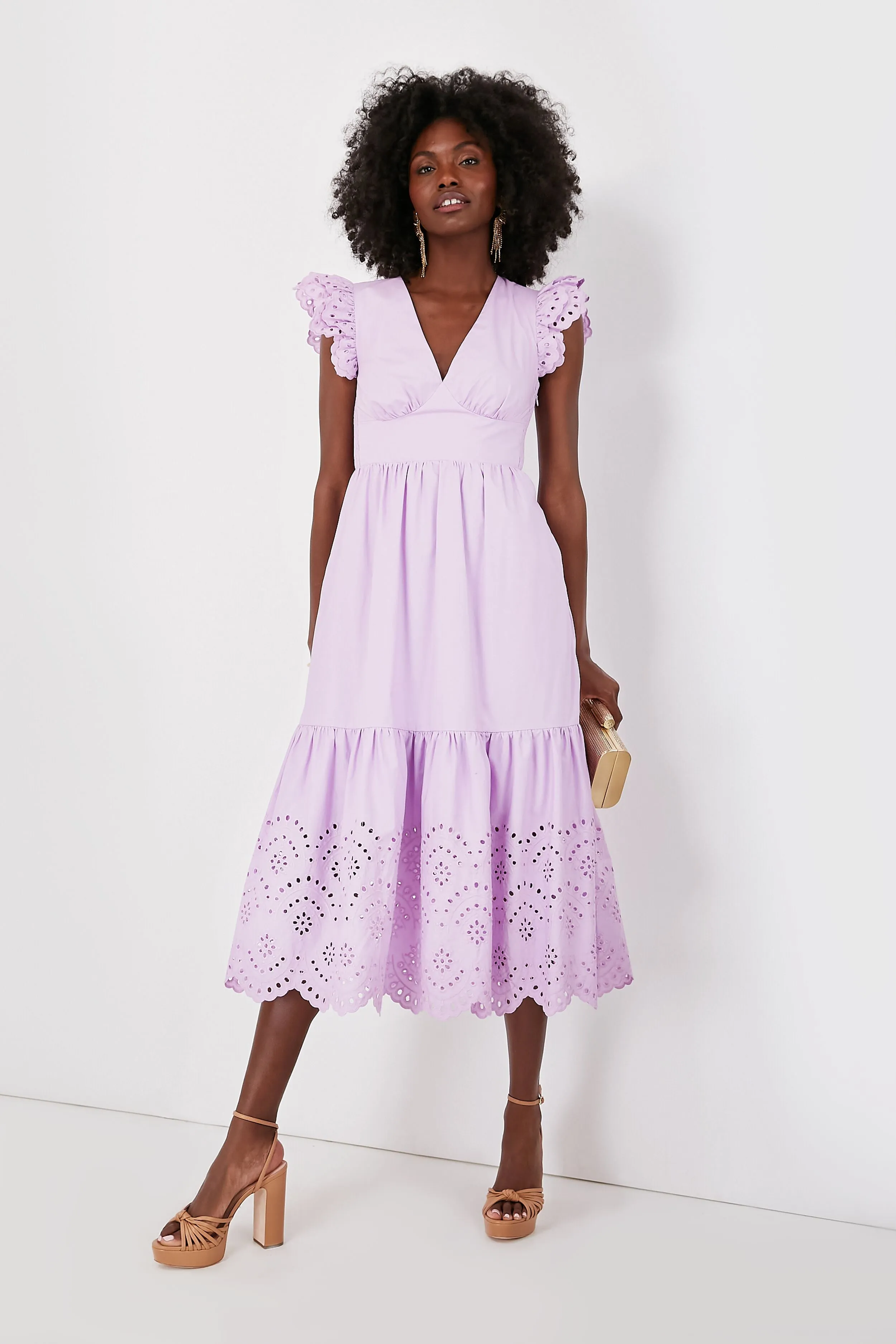 Gold Estella Earrings sold by Tuckernuck product image thumbnail 3