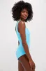 Azure Blue Dreamsculpt Square Neck Tank One Piece sold by Tuckernuck