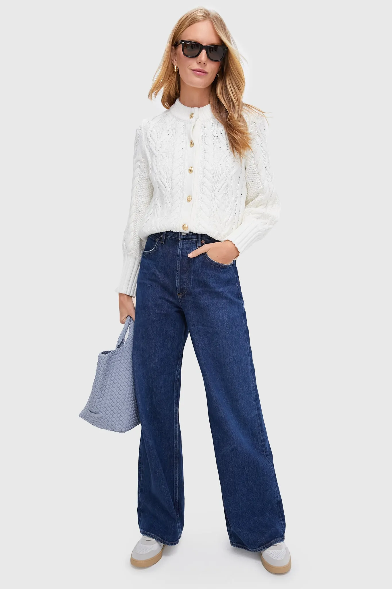 Extra White Aqua Natural V-90 Sneakers sold by Tuckernuck product image thumbnail 3