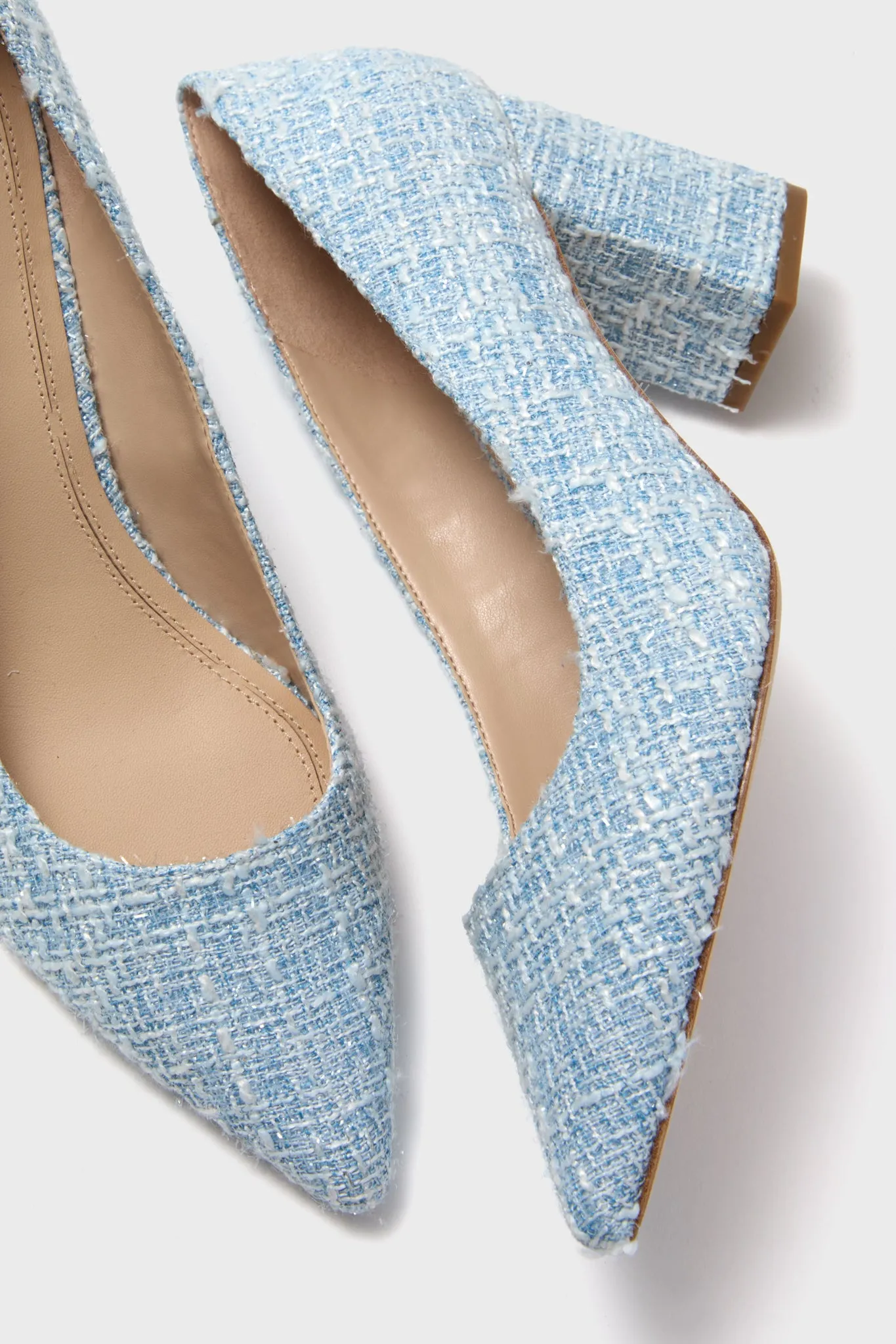 Light Blue Zala Heels sold by Tuckernuck product image thumbnail 5