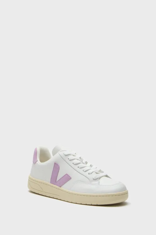 Extra White Orchid V-12 Sneakers made by Veja