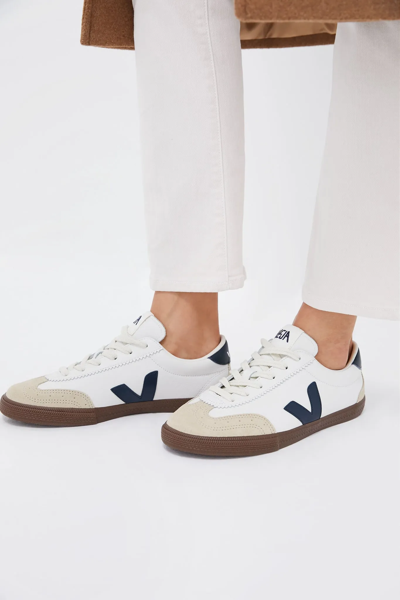 White Nautico Bark Volley Sneakers sold by Tuckernuck product image thumbnail 2