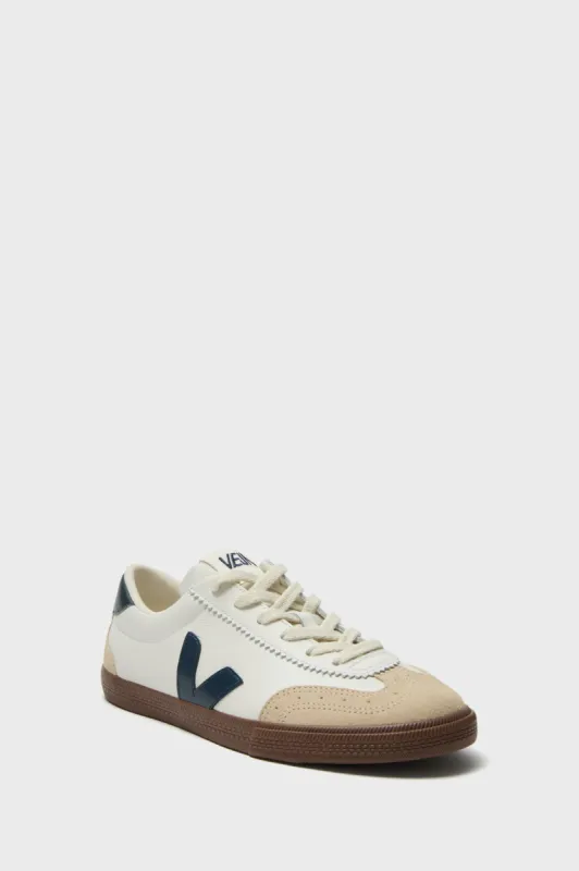 White Nautico Bark Volley Sneakers sold by Tuckernuck
