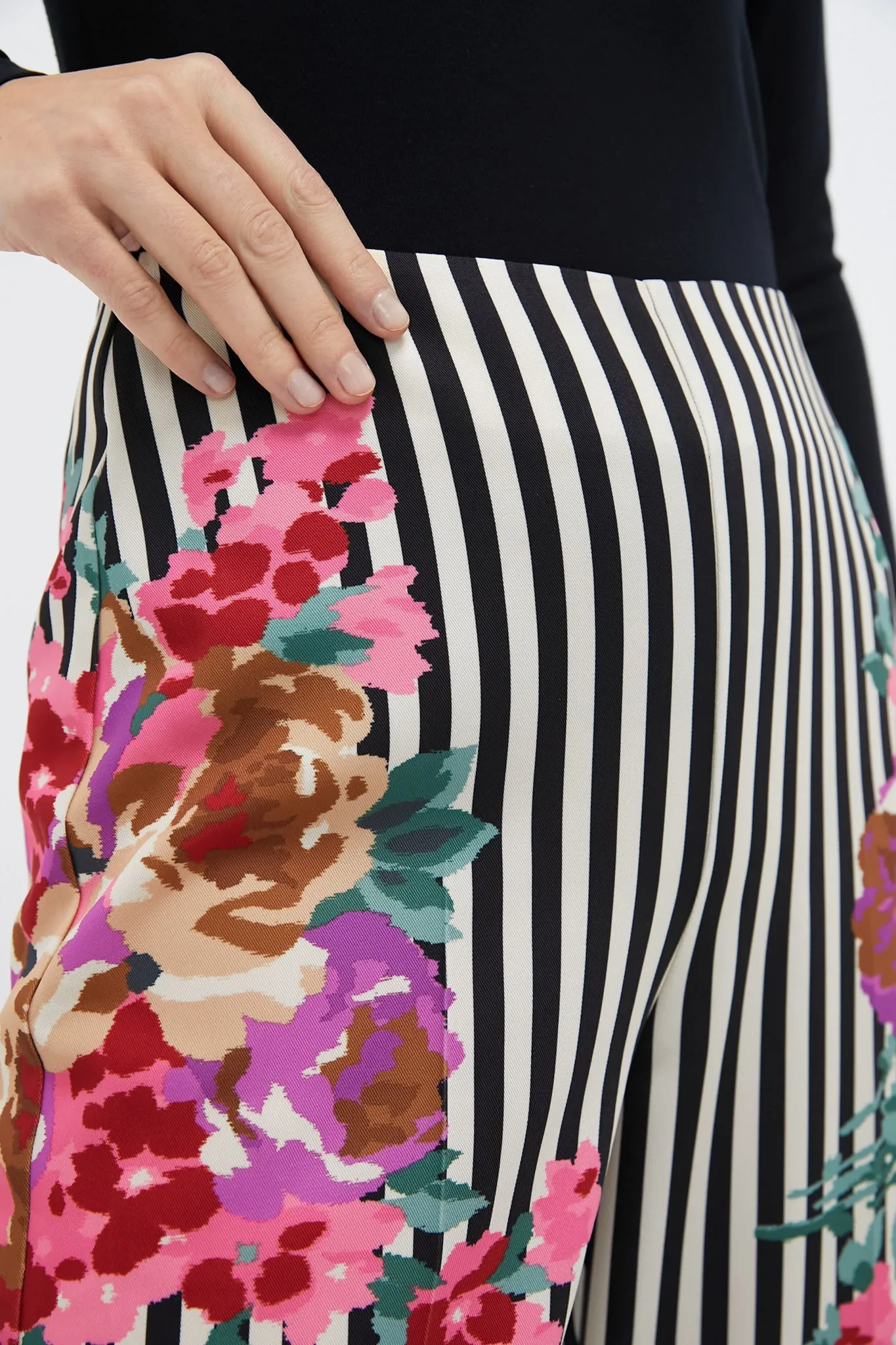 Flowering Trellis Drapey Twill Erin Pants sold by Tuckernuck product image thumbnail 5