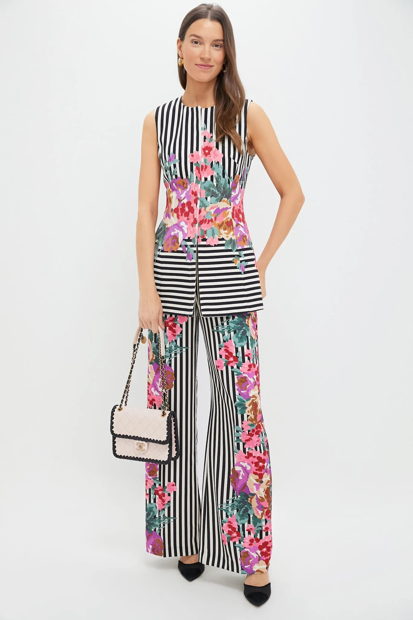 Flowering Trellis Drapey Twill Erin Pants sold by Tuckernuck product image thumbnail 2