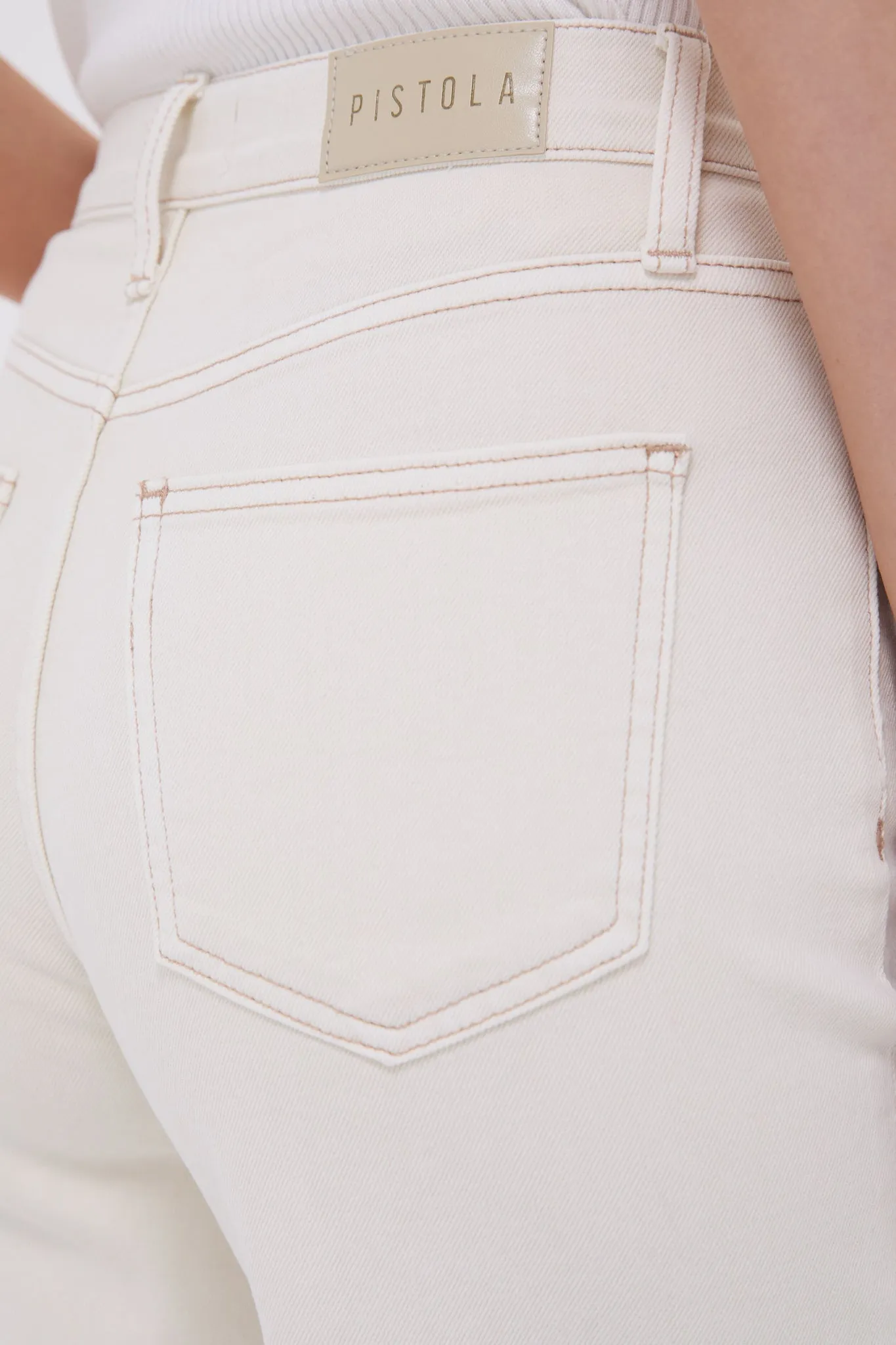 Ecru Lana High Rise Ultra Wide Leg sold by Tuckernuck product image thumbnail 5