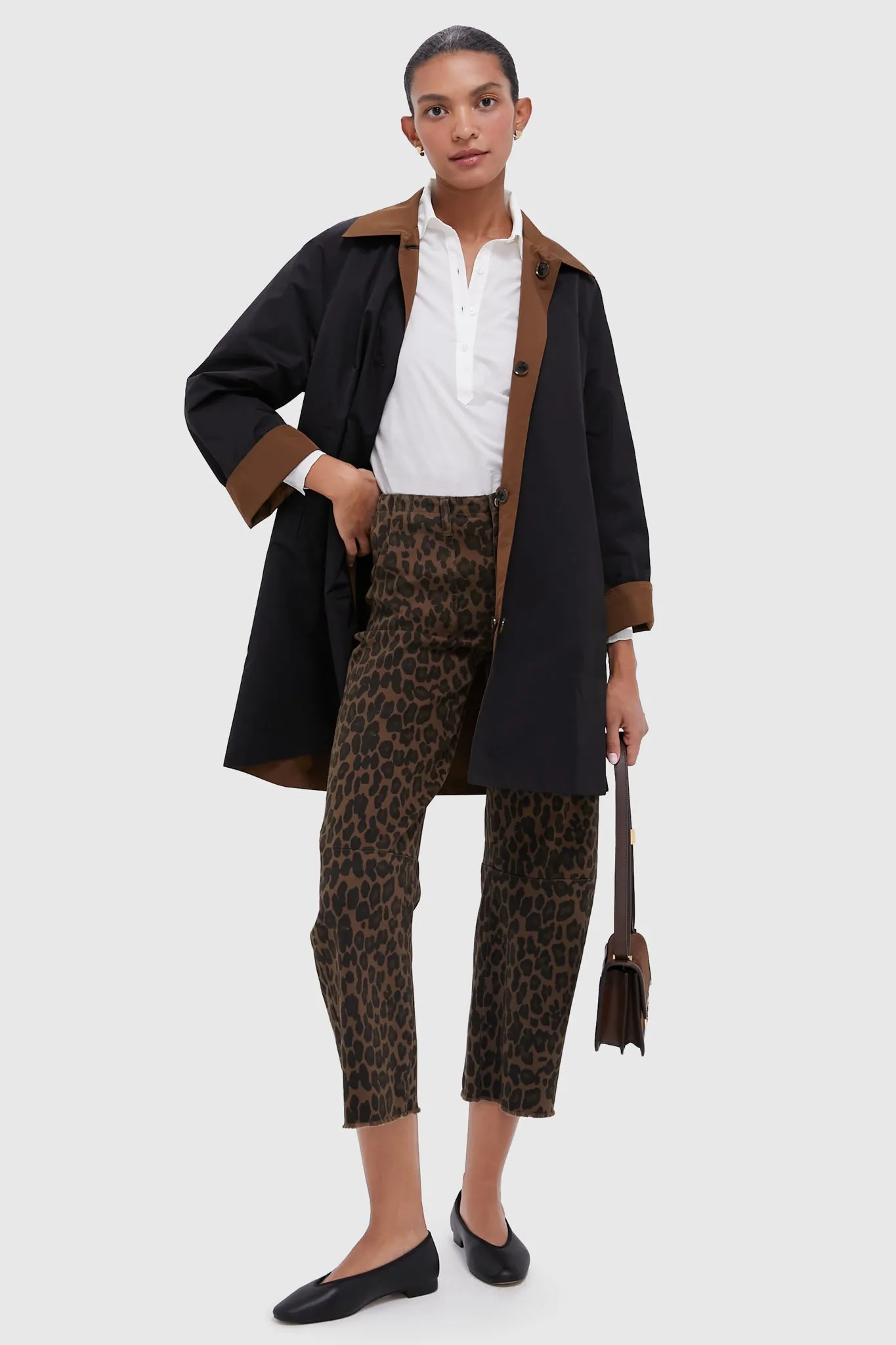 White Scalloped Balloon Sleeve Leanne Blouse sold by Tuckernuck product image thumbnail 2