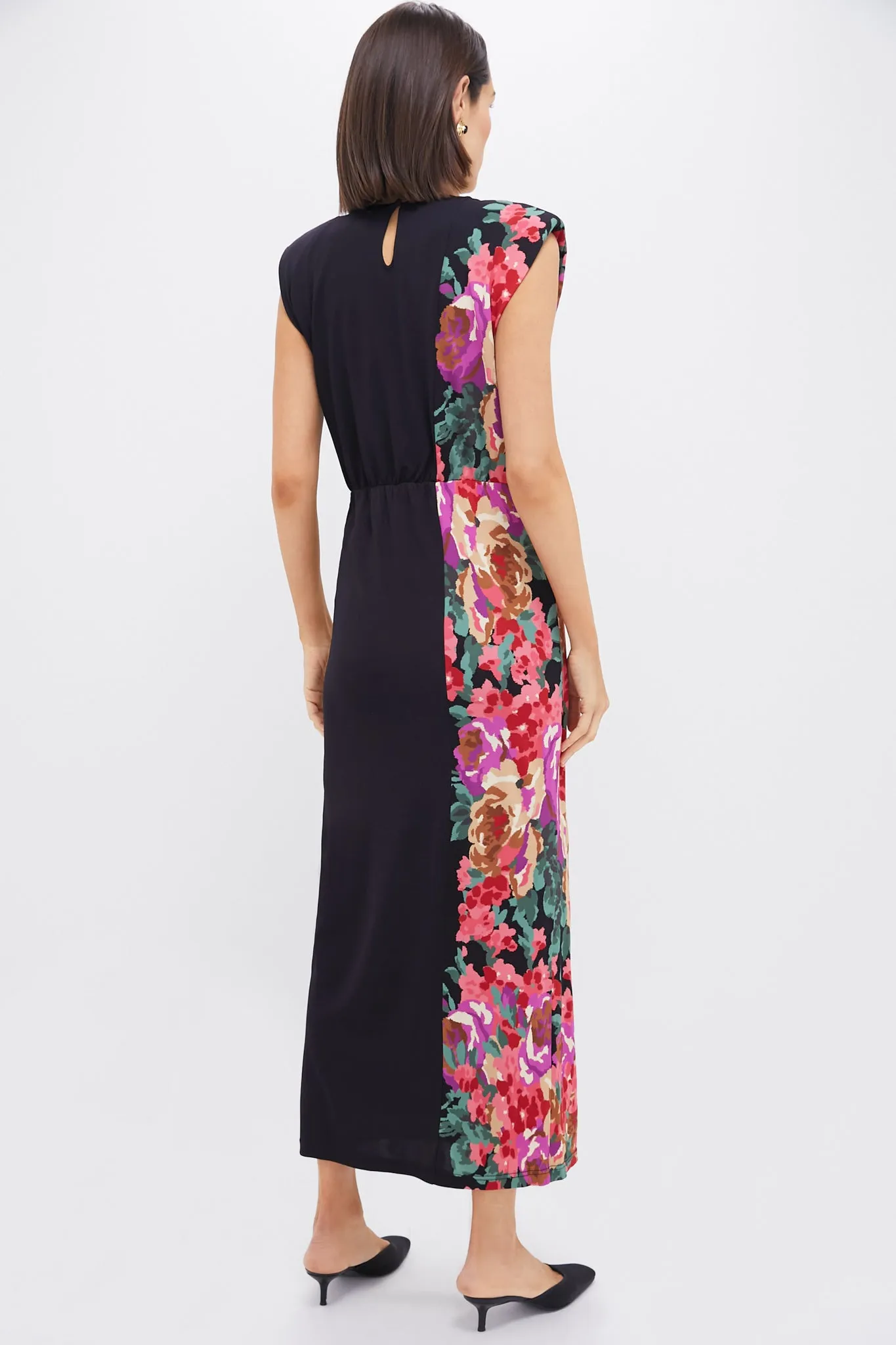 Climbing Roses Stretch Jersey Cleo Dress sold by Tuckernuck product image thumbnail 4