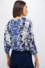 Indigo Reflection Kennedi Tie Blouse sold by Tuckernuck