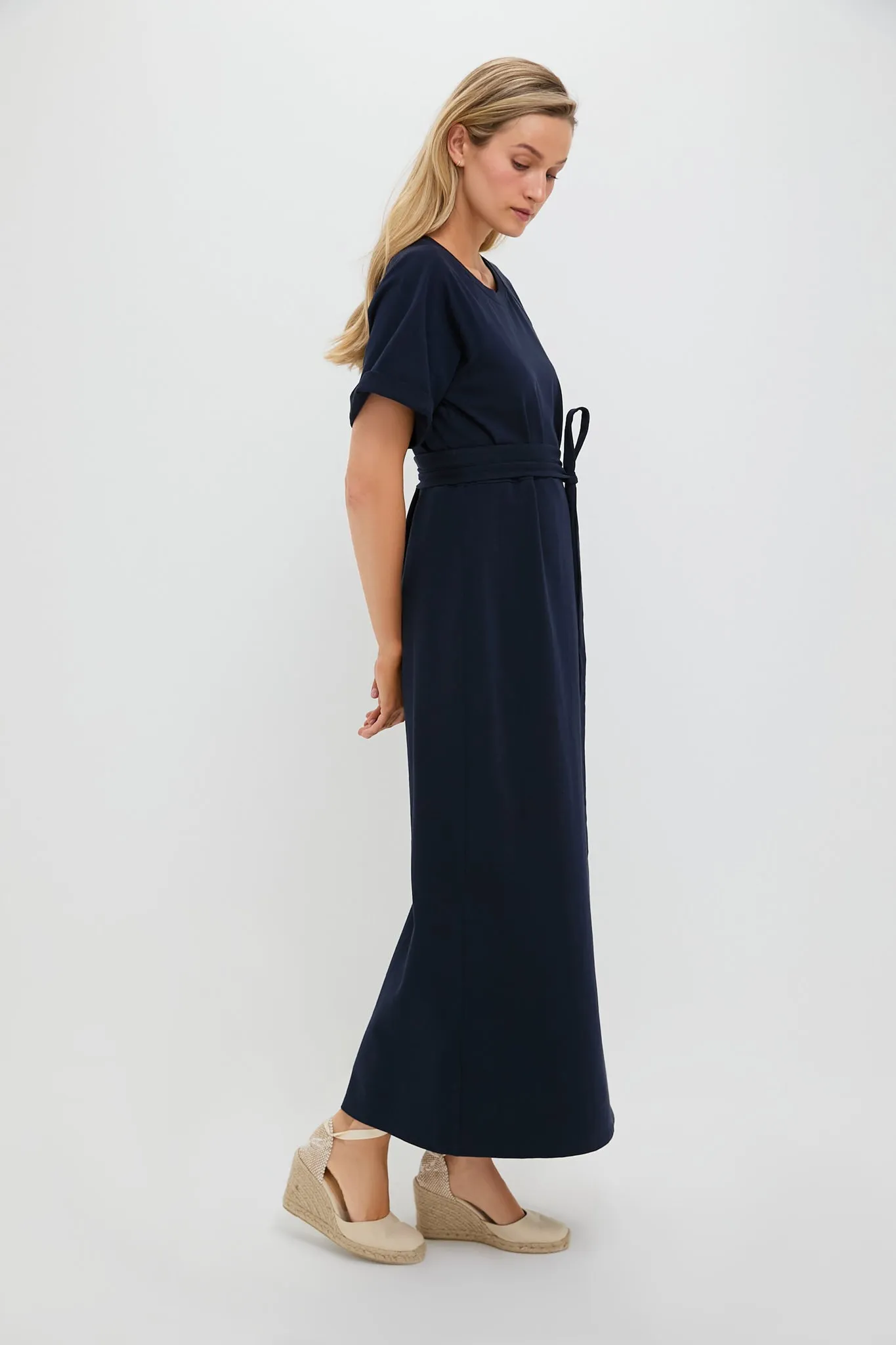 Navy Clarissa Maxi Dress sold by Tuckernuck product image thumbnail 3