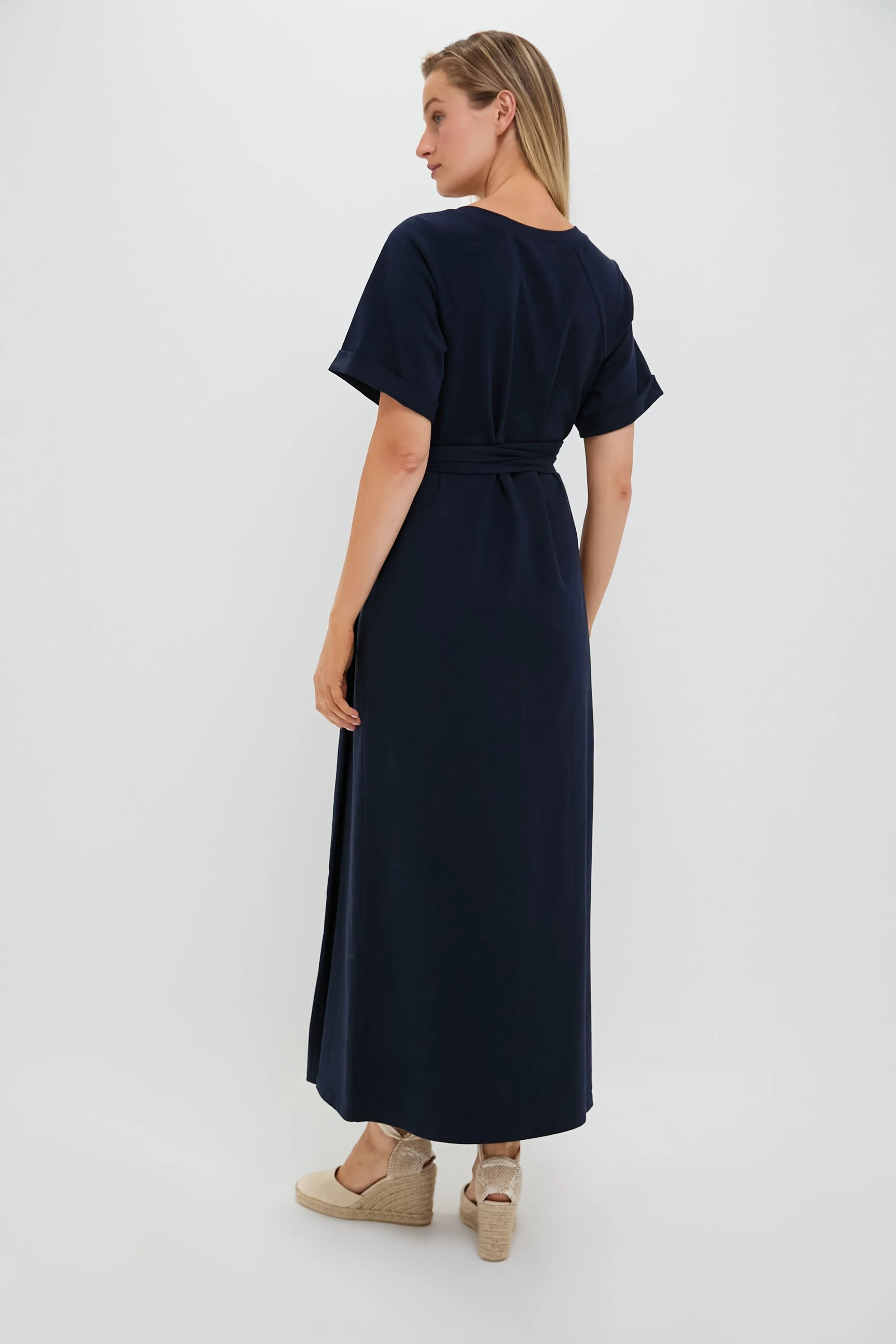 Navy Clarissa Maxi Dress sold by Tuckernuck product image thumbnail 4