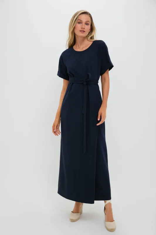 Navy Clarissa Maxi Dress made by Tuckernuck