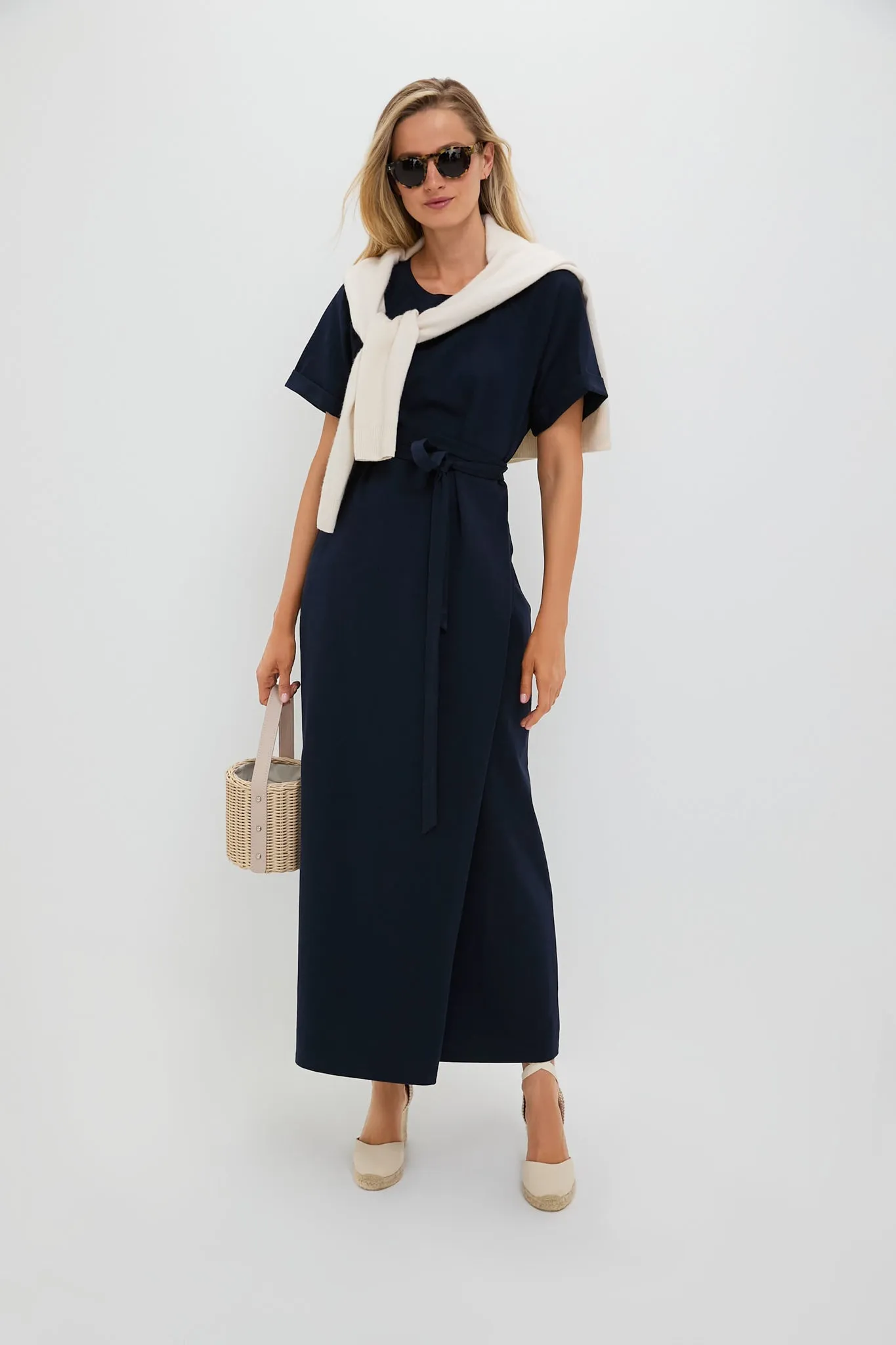 Navy Clarissa Maxi Dress sold by Tuckernuck product image thumbnail 2