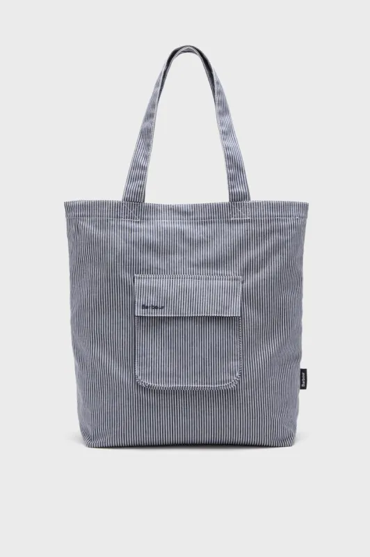 Navy and White Tynedale Tote sold by Tuckernuck