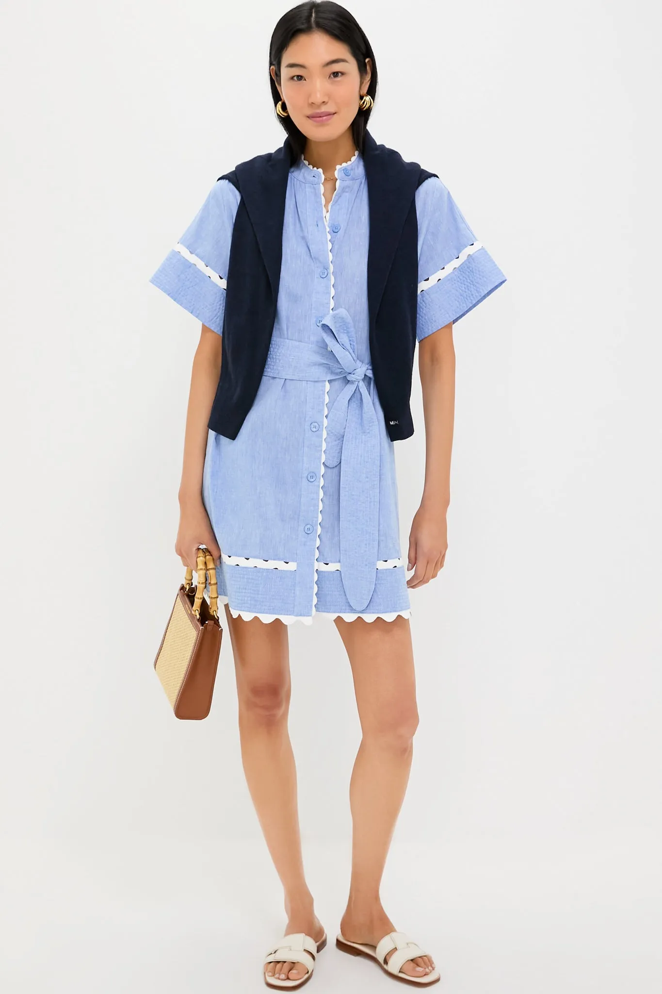 Chambray Cornelia Dress sold by Tuckernuck product image thumbnail 2