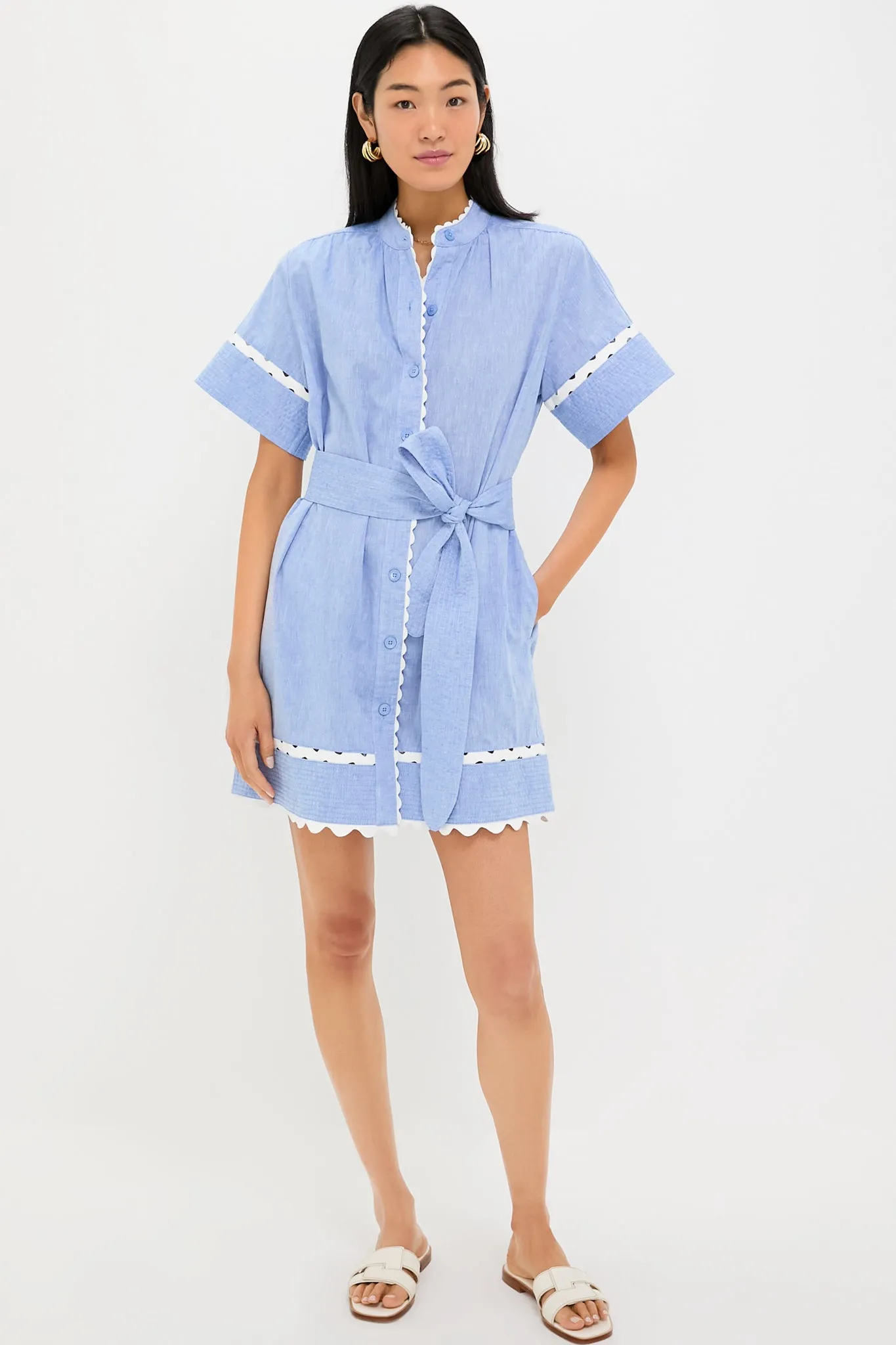 Chambray Cornelia Dress sold by Tuckernuck