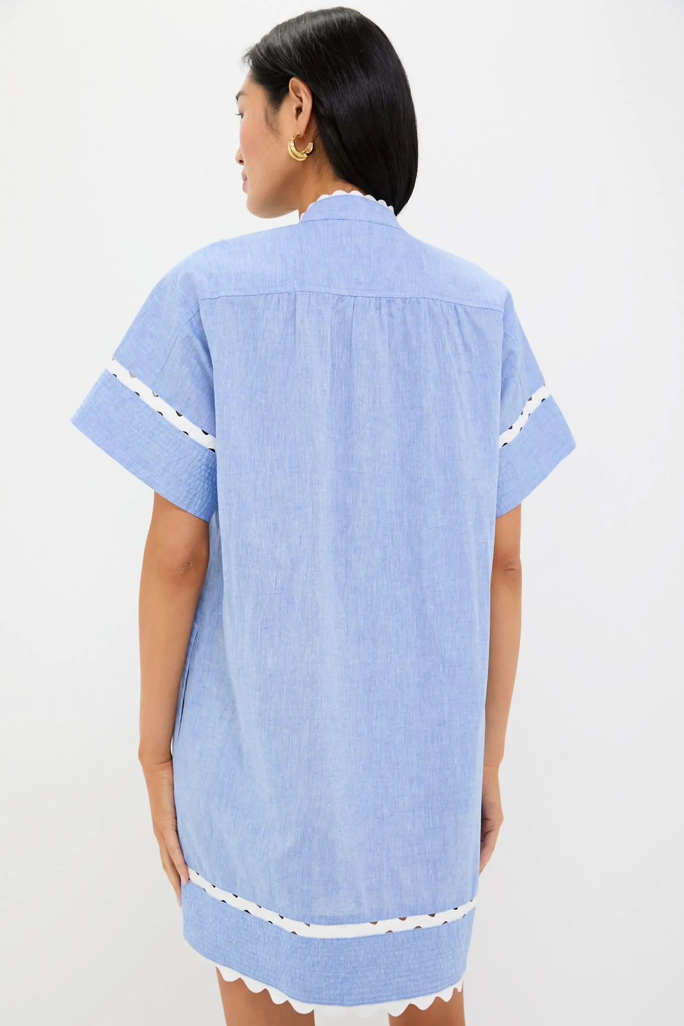 Chambray Cornelia Dress sold by Tuckernuck product image thumbnail 4