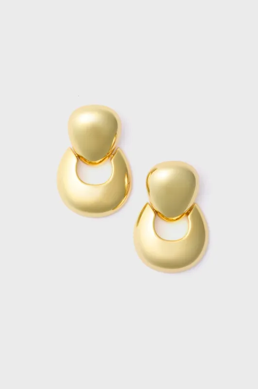 Gold Rae Earrings sold by Tuckernuck