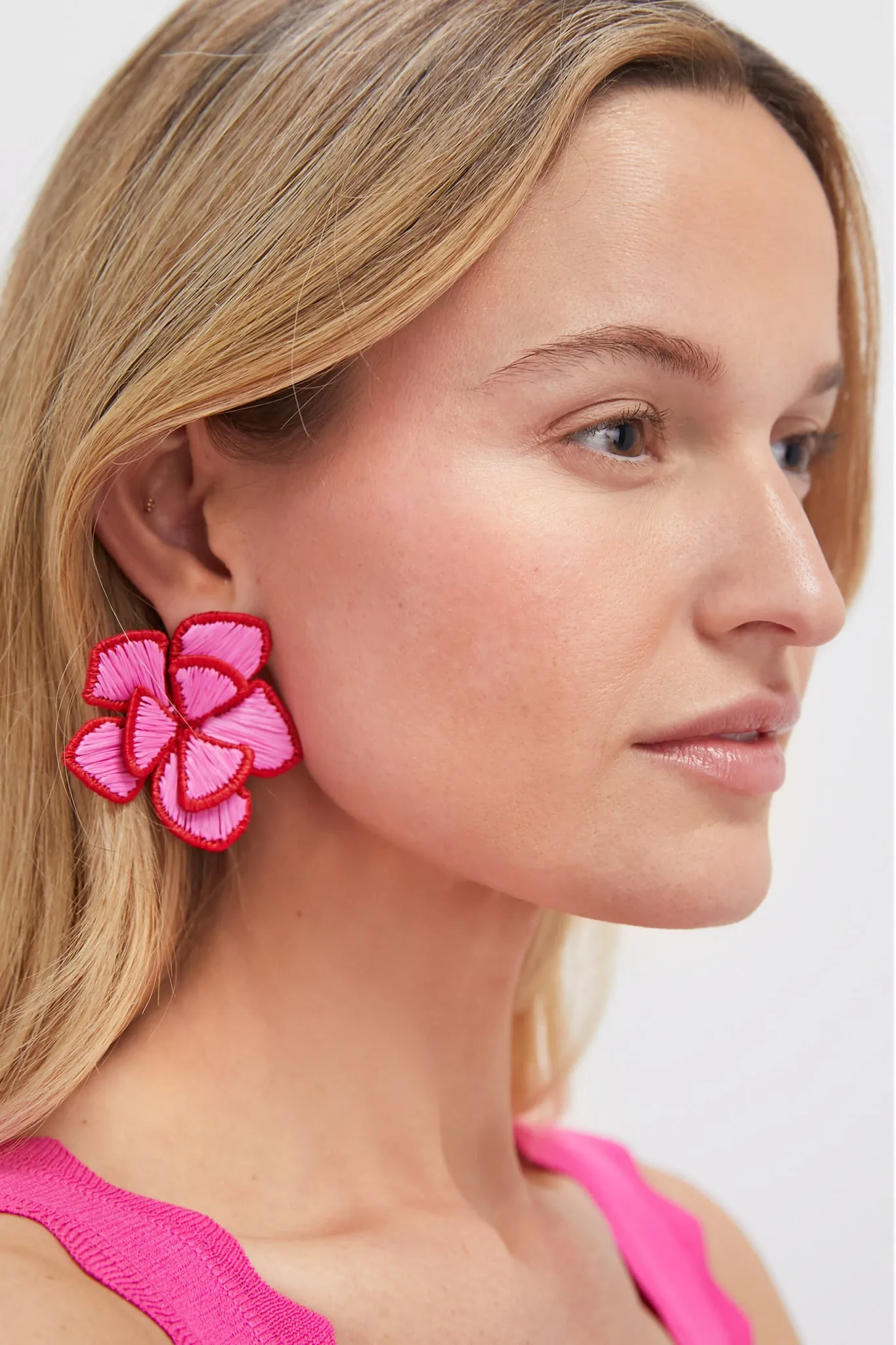 Pink Waverly Earrings sold by Tuckernuck product image thumbnail 2