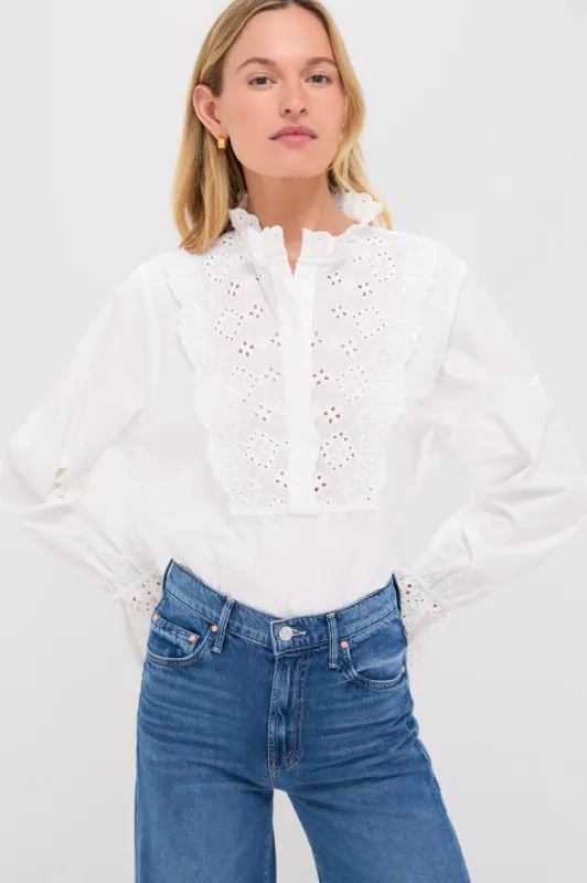 White Aviara Shirt sold by Tuckernuck