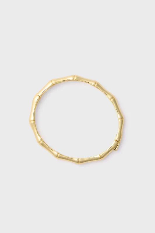 Gold Bamboo Nellie Bracelet sold by Tuckernuck