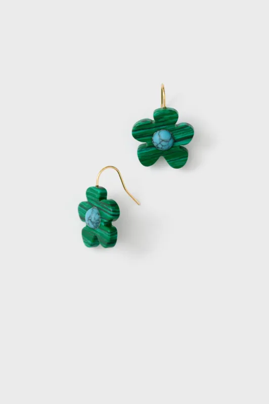 Malachite Heather Earrings sold by Tuckernuck