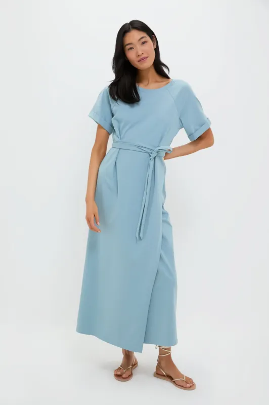 Slate Blue Clarissa Maxi Dress sold by Tuckernuck