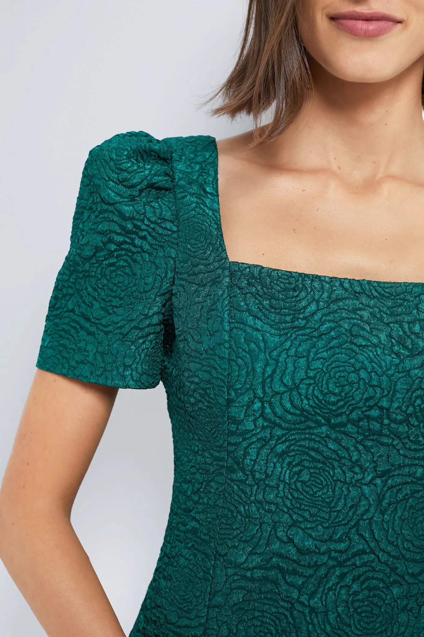 Emerald Green Juliana Mini Dress sold by Tuckernuck product image thumbnail 5