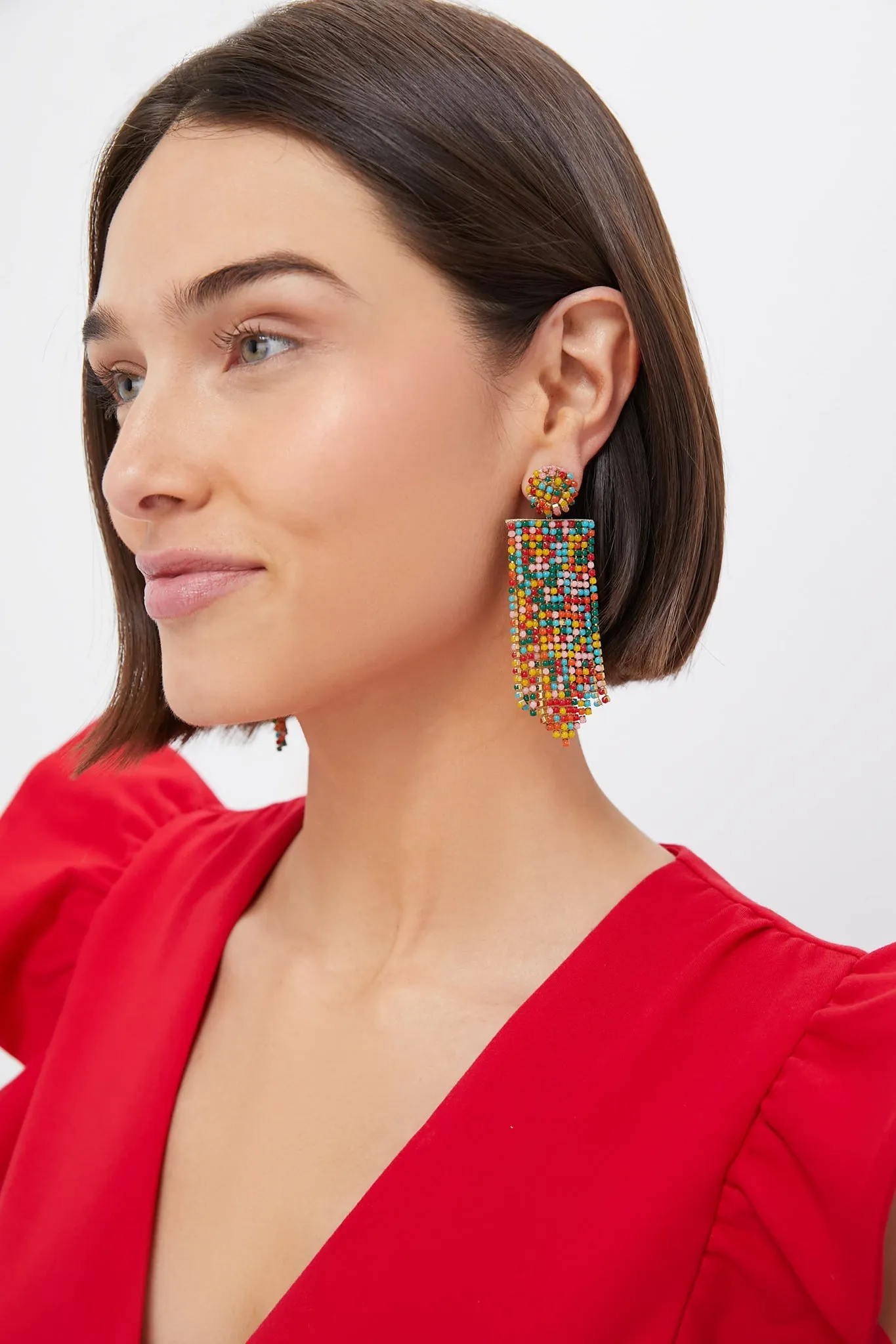 Multi Fanning Earrings sold by Tuckernuck product image thumbnail 2