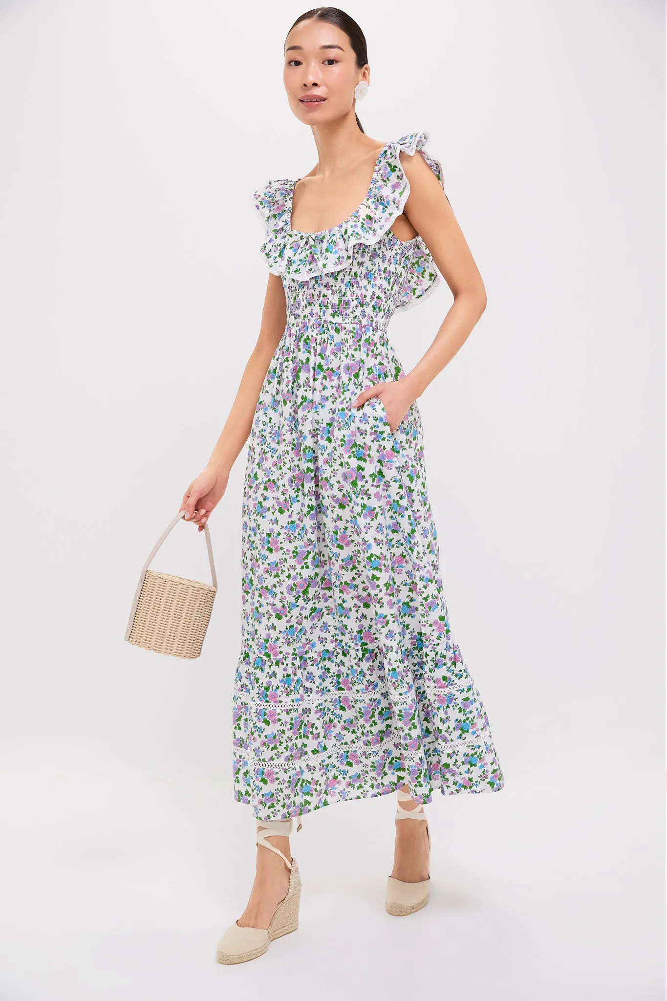 Mother of Pearl Marguerite Oversized Stud sold by Tuckernuck product image thumbnail 3