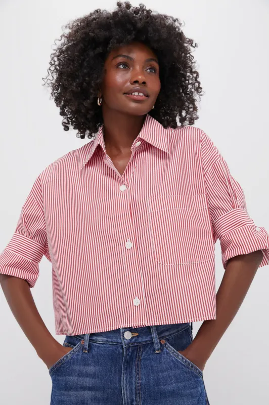 Red and White Next Ex Shirt sold by Tuckernuck