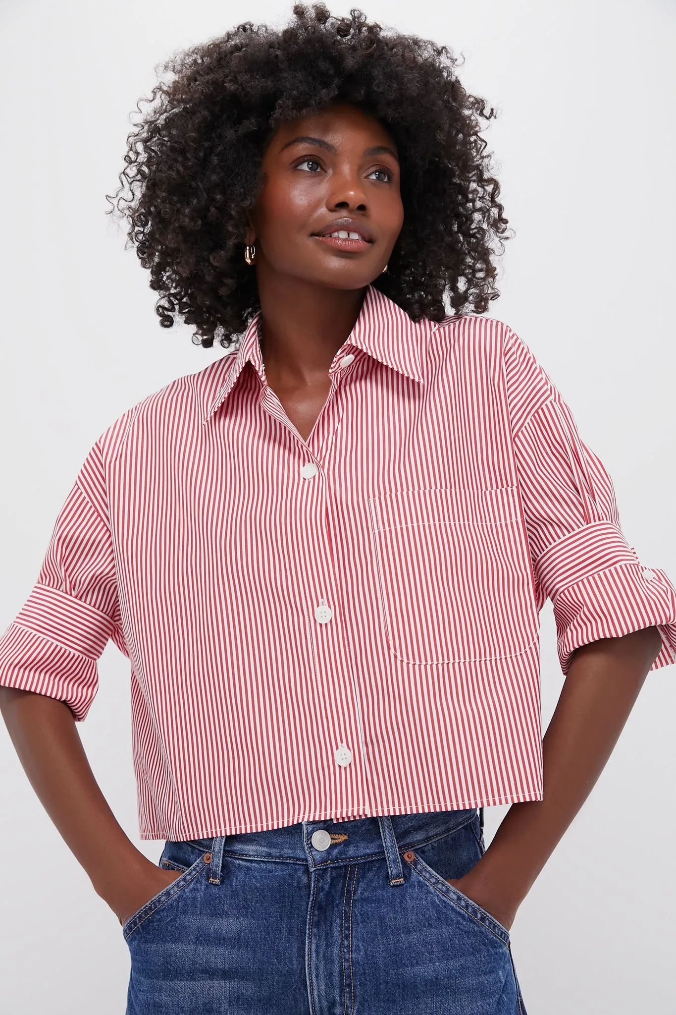 Red and White Next Ex Shirt sold by Tuckernuck