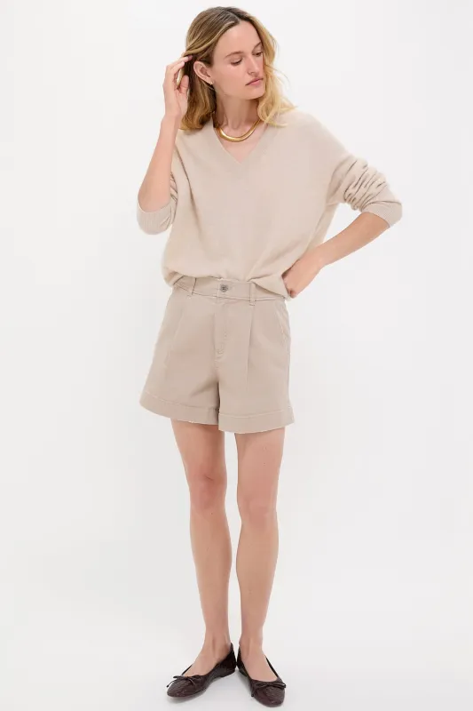 Khaki Wells Chino Shorts sold by Tuckernuck