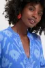Ikat Blue Sapphire Long Kaftan sold by Tuckernuck