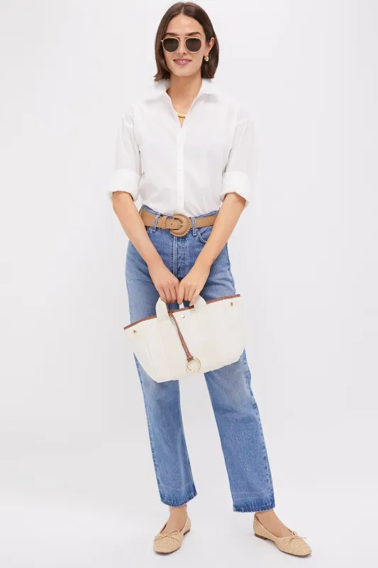 White Wexler Cotton Button Down sold by Tuckernuck