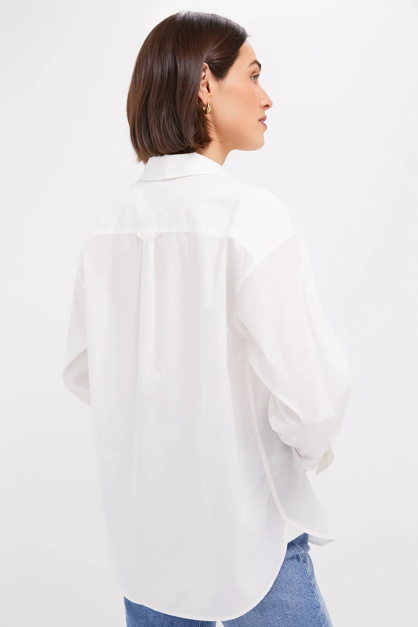 White Wexler Cotton Button Down sold by Tuckernuck product image thumbnail 5