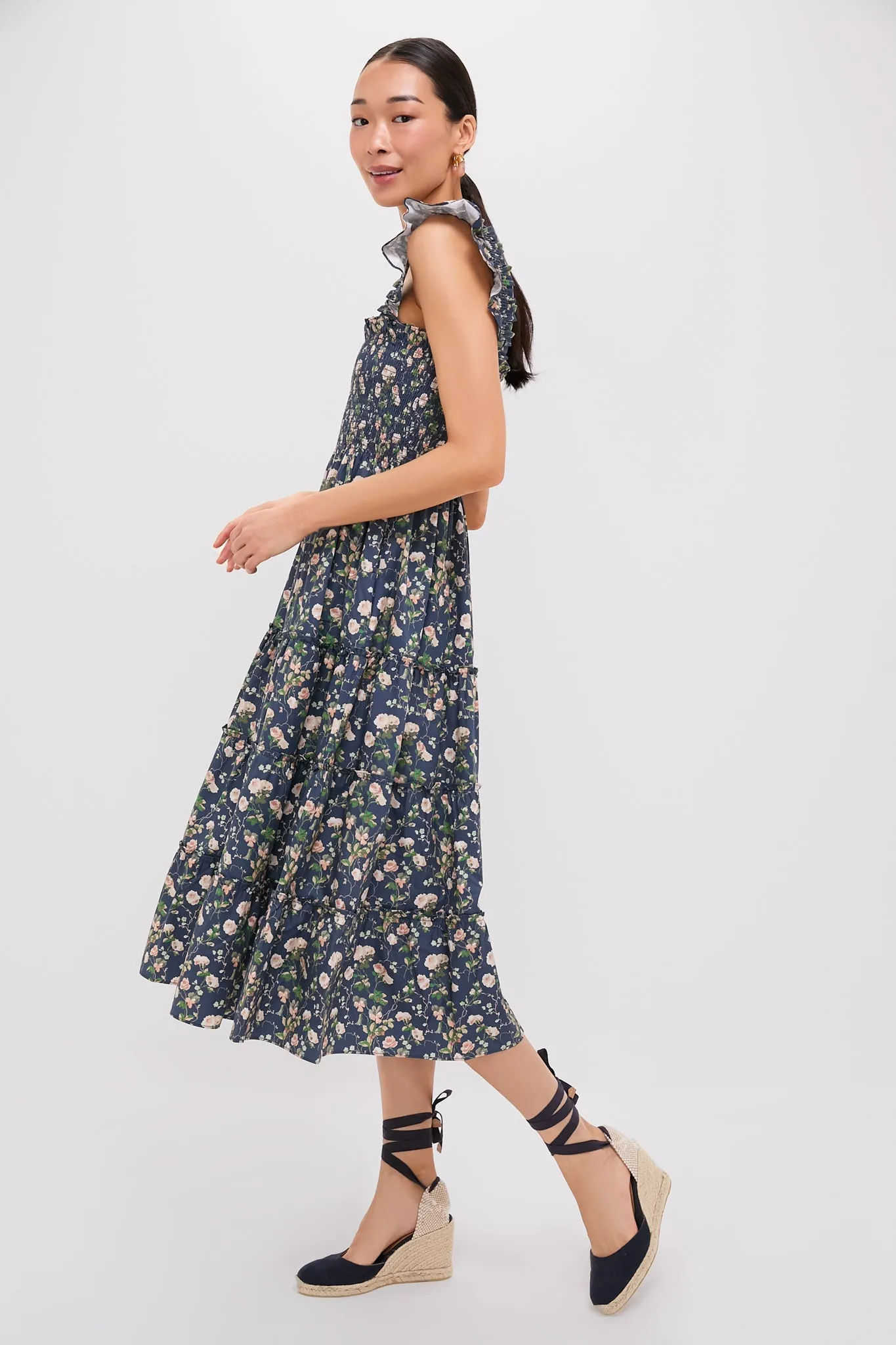 Bluebonnet Navy Ellie Nap Dress sold by Tuckernuck product image thumbnail 3